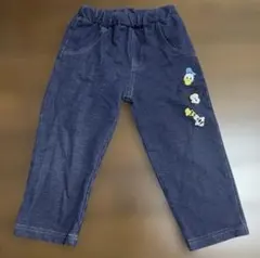 ボトムス　パンツ　90cm ディズニー　ミッキー　ジーンズ風スパッツ