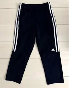 美品 adidas ジャージ パンツ 黒 120cm