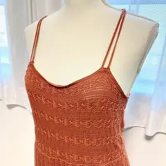 ❤️M❤️ JEANASIS サロペット オールインワン レディース テラコッタのサムネイル