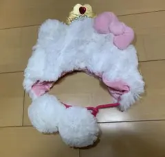 ユニバ　ハローキティファンキャップ