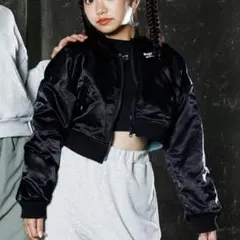 新品　ALGY sasyaリバーシブルタンタケブルゾン