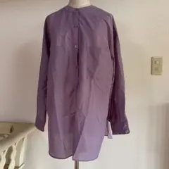 最終値下　ページボーイ　薄紫　シャツ　ブラウス