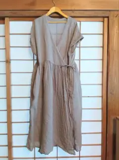 すずめ ☆ 新品 ネストローブ カシュクールワンピース すずめ様専用 ☆ 新品 ネストローブ カシュクールワンピース - メルカリ