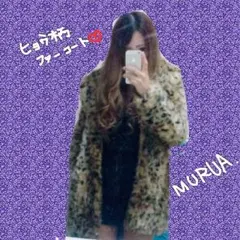 MURUA ムルーア ヒョウ柄 ファーコート♡