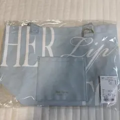 Herlipto Daily Logo Tote baby blue 名古屋 - メルカリ