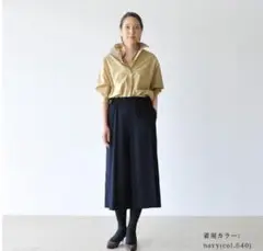 yangany NOIE ネイビー サイズ36 キュロットパンツ