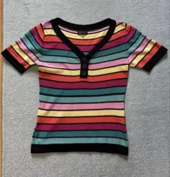 SONIA RYKIEL ソニアリキエル　半袖ボーダーカットソー　ニットのサムネイル
