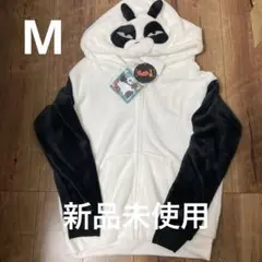 新品未使用 らんま1/2 早乙女玄馬　パンダ　サイズM パーカー