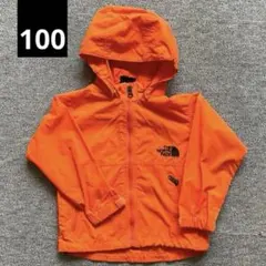 THE NORTH FACE フード付き　ウィンドブレーカー オレンジ