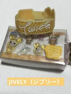 TWICE ジヒョ シール＆ラバーバンド