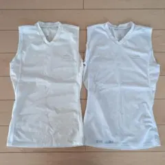 アンダーシャツ　半袖　白　2枚セット