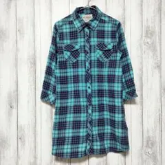 UNIQLO ユニクロ キッズ　150cm　シャツワンピース　チェック