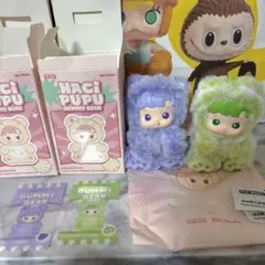 POP MART HACI PUPU GUMMY BEAR ぬいぐるみ