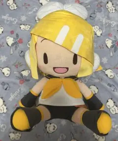 鏡音レン　どでかジャンボぬいぐるみ　ふわぷち　さんぱち 鏡音レン／ ふわぷち どでかジャンボぬいぐるみ 初音ミク