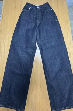 美品⭐YANUK JOAN⭐別注ハイウエストワイドデニム リアリーライト24 セール】[YANUK/ヤヌーク] 別注 JOAN for JEANS FACTORY ハイ