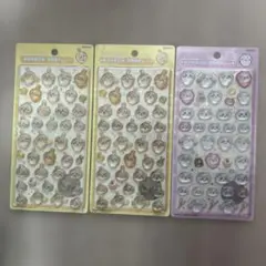国内正規品　ちいかわ　ボンボンドロップシール　第一弾　3枚セット　即日発送