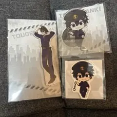 桃源暗鬼 淀川真澄 police アクスタ ステッカー セット