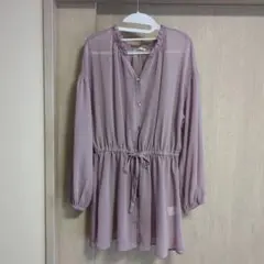 COLZA　シアーチュニックブラウス