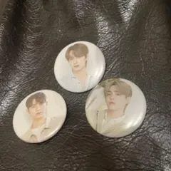 seventeen カフェ　2024 缶バッジ　ジュン　エスクプス　ミンギュ