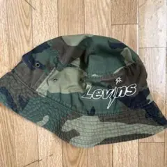 ヤクルトレビンズ　迷彩 Levi's バケットハット