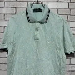 【イタリア製】FRED PERRY 花柄ポロシャツ Mサイズ