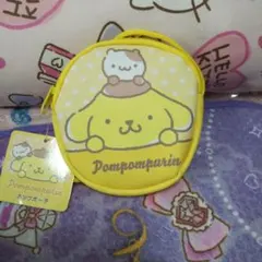て*つ様 ポムポムプリン ネックポーチ