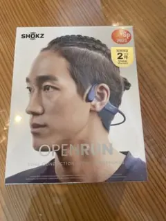 Shokz OpenRun 新品　未開封　骨伝導イヤホン　ブルー