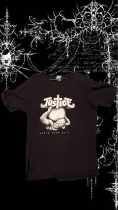Justice World Tour 2012 Tシャツ ブラック