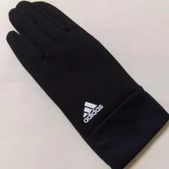 【adidas】裏起毛・滑り止め付　レディース手袋　ブラック　左のみ