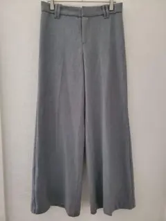 ワイドパンツ スラックス グレー H&M DIVIDED【EUR34】
