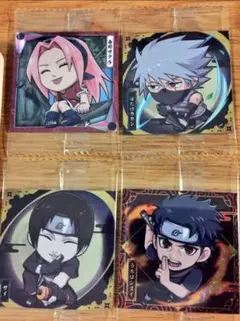 NARUTOにふぉるめーしょん　サクラ、カカシ、サイ、シスイ