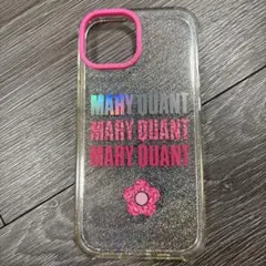 MARY QUANT×Skinnydip グリッター iPhone15ケース