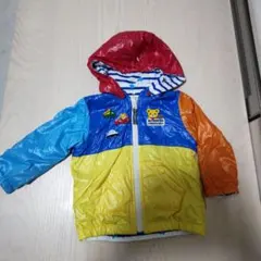 ミキハウス　プッチーくん　リバーシブルウィンドブレーカー