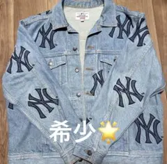 Supreme21awNYヤンキースデニムジャケット Lのサムネイル