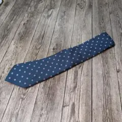 Earldom ネイビー ダイヤモンド模様 ネクタイ