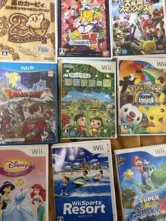 Wii ソフト 9本まとめ売りカービィ、マリオなど