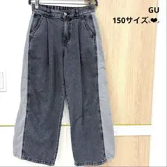 GUꕤ*.゜GIRLSライトデニムサイドラインパンツJR M 150サイズ