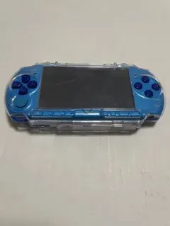 PSP 3000 すぐ遊べるセット【美品・カスタム】スケルトン青 - メルカリ