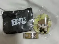 FRUITS ZIPPER バルーン　ポーチ　マスキングテープセット　早瀬ノエル