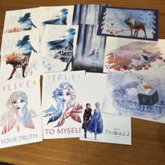 アナと雪の女王2 ポストカード 12枚セット ディズニー アナ雪