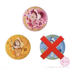 おジャ魔女どれみ 刺繍缶バッジ　春風どれみ　見習い服　缶バッジ　ビスケット