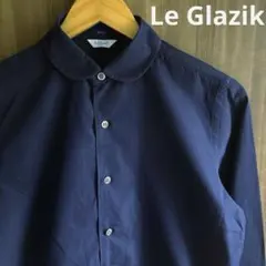 【可愛い◎】Le Glazik ルグラジック 丸襟 ラウンドカラー シャツ