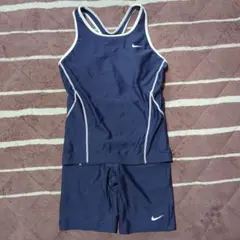ナイキ　キッズ用ネイビー水着セット 170cm