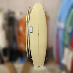 新品格安ESSENCE フィッシュボード 5'4 162.5cmブラウンフィン付