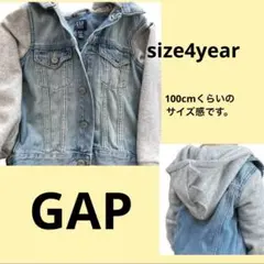 フード付きデニムジャケット　GAP