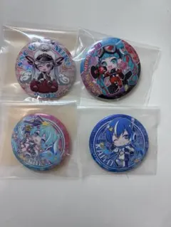 初音ミク KAITO マジカルミライ　雪ミク　ガチャ　缶バッジ