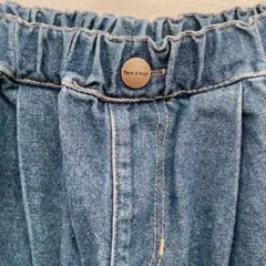 tere a tere デニムブルー 120 コクーンシルエット 女の子 男の子