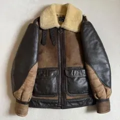 シェビニオン chevignon リアルレザー カメラマンジャケットsize L