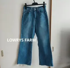 LOWRYS FARM　ローリーズファーム　CONE フレアデニム パンツ　M