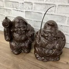 阿部和唐 陶人形 陶器 置物 一点物 【爆弾を仕掛ける人】サイン有 アンティーク 阿部和唐 陶人形 陶器 置物 一点物 【爆弾を仕掛ける人】サイン有